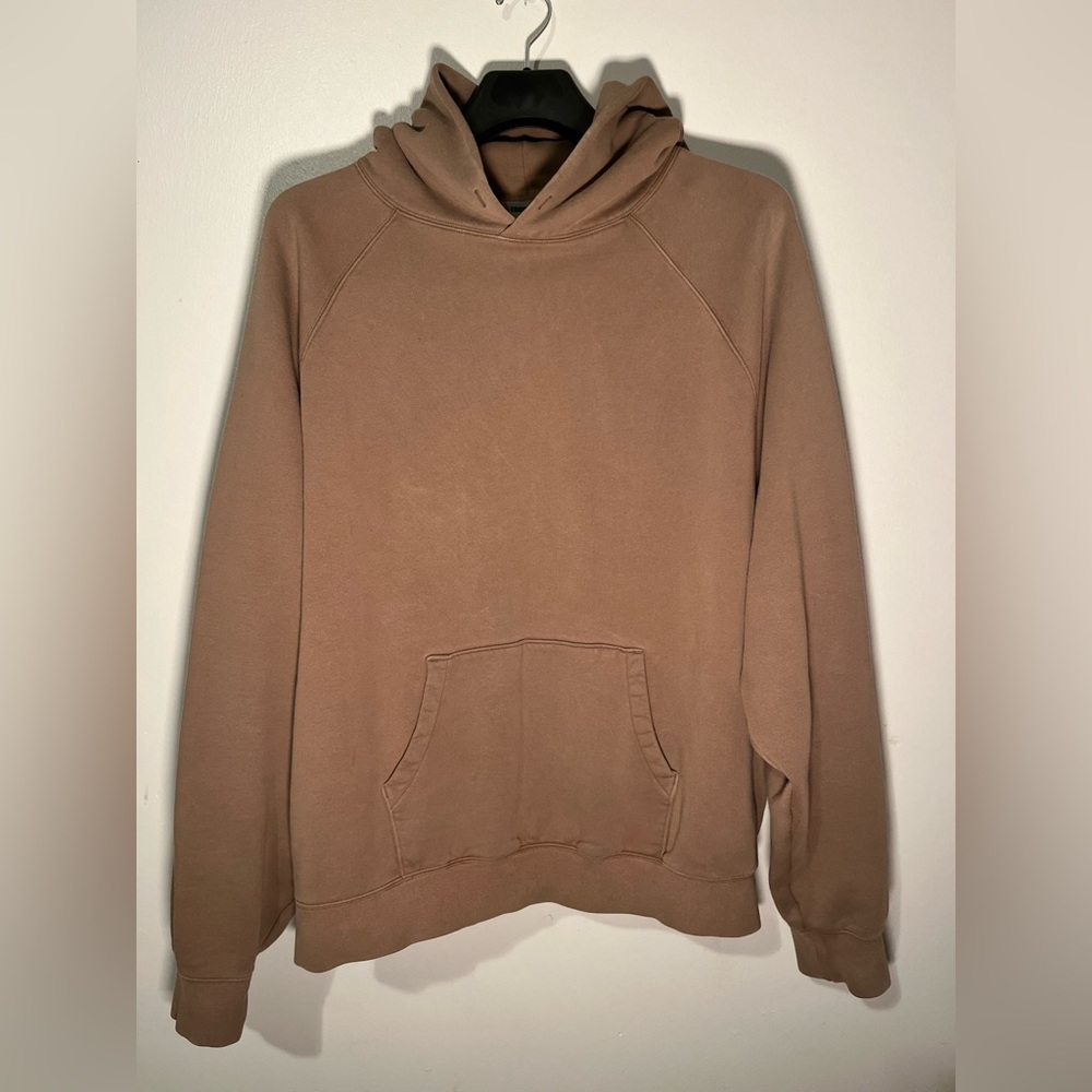 Fear of God Essentials Taupe Pullover Hoodie
